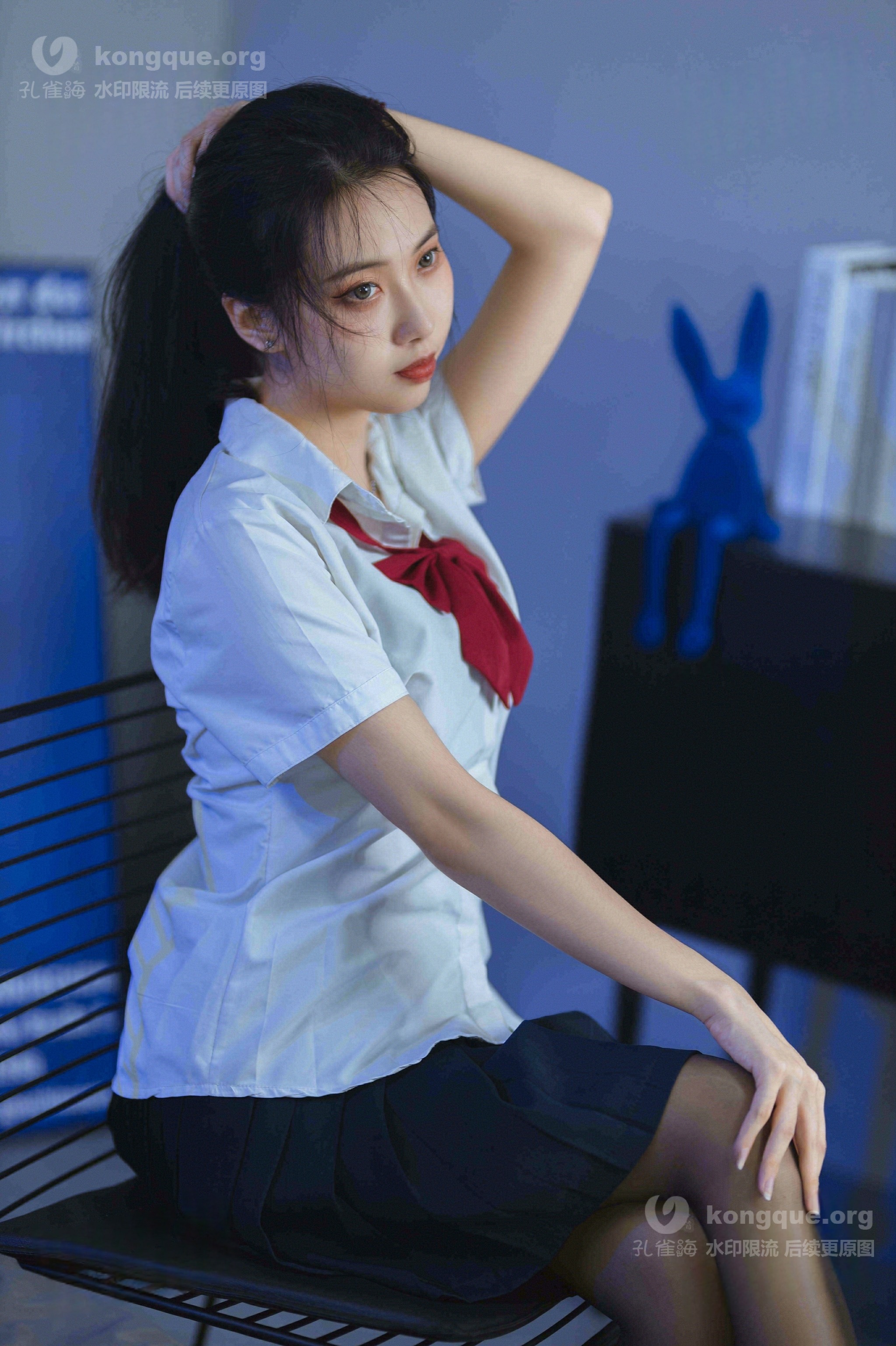 图片[1]-洛桑w伊梓 – NO.021 黑丝JK[36P]✦自购✦-XikXak
